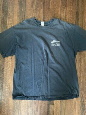 Men’s eat fish tee shirt
